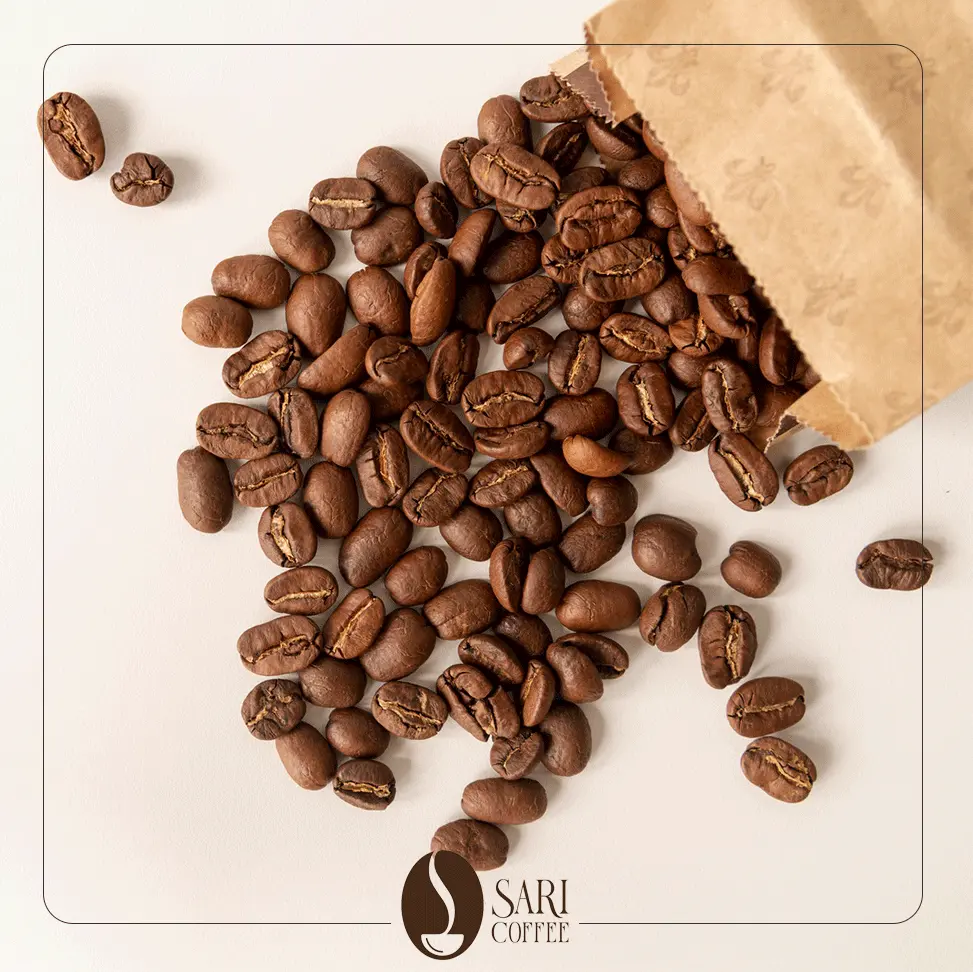 میکس 70 عربیکا 30 روبوستا ونیز اقتصادی ساری کافی